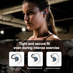 Noise-Cancelling Wireless Bluetooth Headset In-Ear Sports Gaming Headset