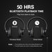 Bluetooth Headphones Active Noise Cancelling With Mic - Mobile Gadget HQ