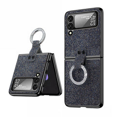 Bling Glitter Ring Phone Case for Galaxy Z Flip4