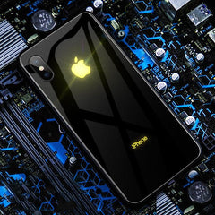 Glowing LED Call Flash Glass IPhone Case - Mobile Gadget HQ