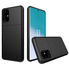 Armor Phone Case with Card Slot for Samsung S20 Mobile Phone Case