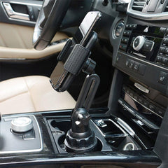 Cup Holder Phone Mount for iPhone Samsung - Mobile Gadget HQ