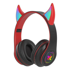 Kids Wireless Headphone Luminous Foldable Bluetooth Earphones