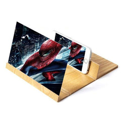 Wooden Phone Screen Magnifier - Mobile Gadget HQ