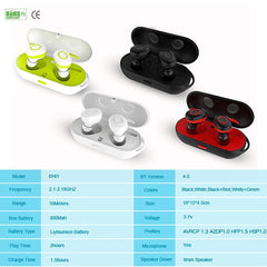 Wireless Earbuds Sweat Proof Bluetooth headphone with charging box - Mobile Gadget HQ