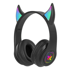 Kids Wireless Headphone Luminous Foldable Bluetooth Earphones