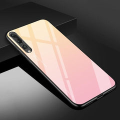 Gradient Tempered Glass Phone Case For Huawei - Mobile Gadget HQ