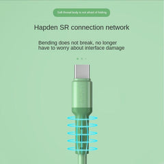 Silicone Micro USB Type C Cable Mobile Phone Charger Data Cord Charge - Mobile Gadget HQ