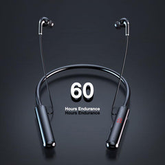 Neckband Wireless Earbuds Bluetooth Headphones with Power LED Display - Mobile Gadget HQ