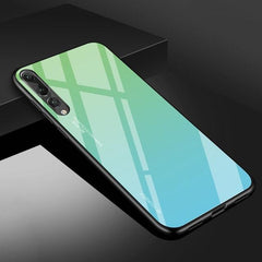 Gradient Tempered Glass Phone Case For Huawei - Mobile Gadget HQ