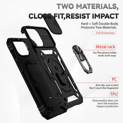 Phone Case with Slide Camera Cover for iPhone 13 Pro Max