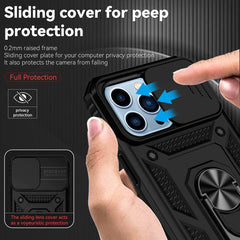 Phone Case with Slide Camera Cover for iPhone 13 Pro