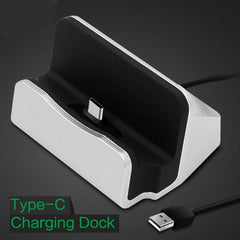 Charger Dock Stand Station Cradle Charging For iPhone Samsung Android Type C - Mobile Gadget HQ
