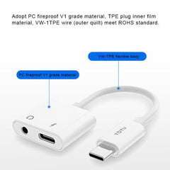 type c to aux adapter