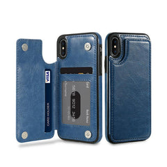 Leather Wallet Case for IPhone