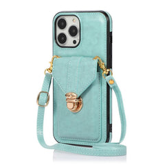 leather phone case with card holder for IPhone