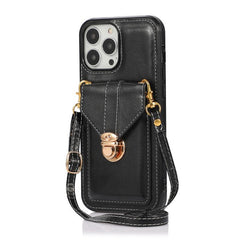 leather phone case with card holder