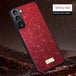 Luxury Glitter Leather Phone Case For Samsung S23 - Mobile Gadget HQ