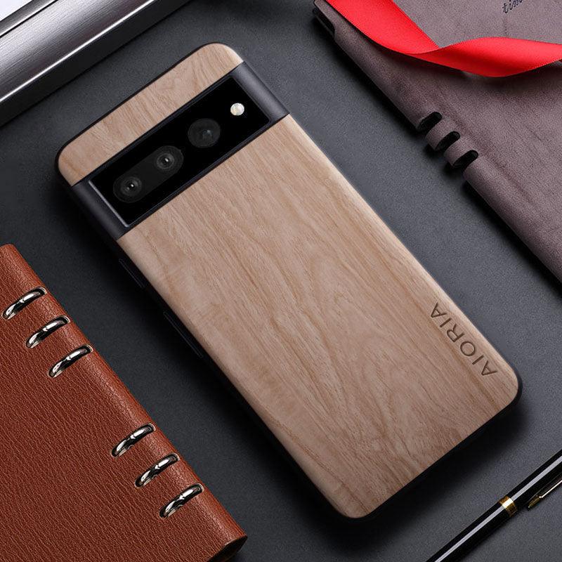 Wood Grain Mobile Phone Protective Case For Google Pixel Phone - Mobile Gadget HQ