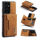 Samsung Galaxy Magnetic Magsafe Protective Leather Case With Card Holder - Mobile Gadget HQ
