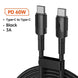 Data Cable PD100W Quick Charge Cable USB Charging Cable - Mobile Gadget HQ