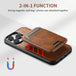 Magnetic Magsafe iPhone Case Wireless Chargering Case With Card Holder - Mobile Gadget HQ