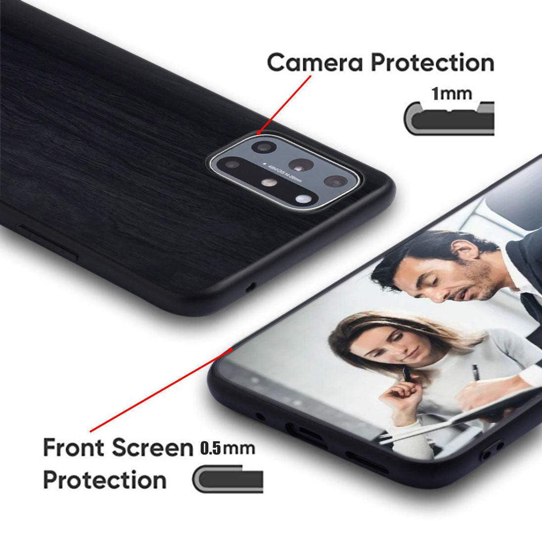Wood Grain Mobile Phone Protective Case For Google Pixel Phone - Mobile Gadget HQ