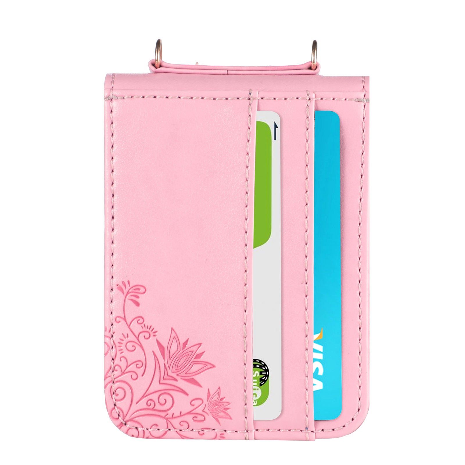 Z Flip 3 leather wallet case