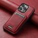Magnetic Magsafe iPhone Case Wireless Chargering Case With Card Holder - Mobile Gadget HQ