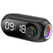 Wireless Bluetooth Speaker With Clock Alarm RGB Lights - Mobile Gadget HQ