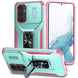 Sliding Camera Cover Shockproof Case with Ring Holder For Google Pixel - Mobile Gadget HQ