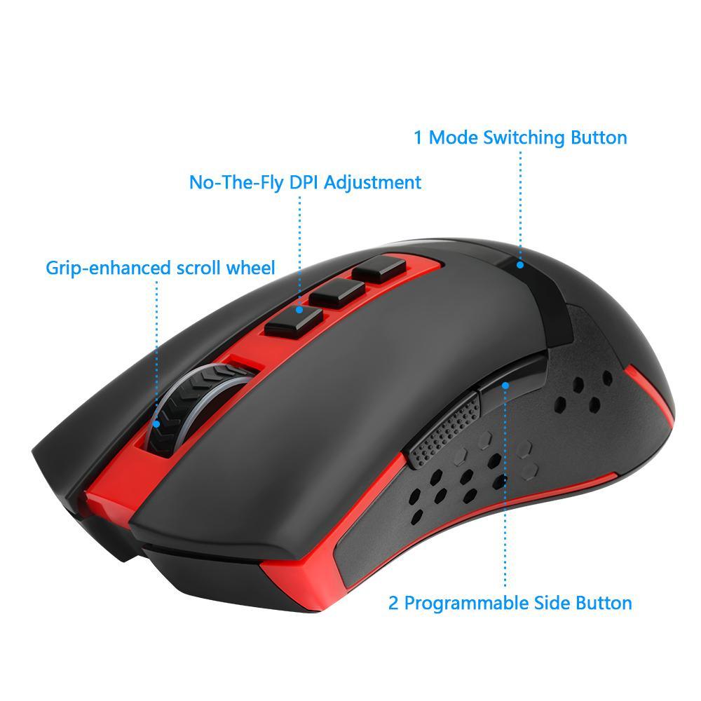 Wireless Gaming Mouse for Desktop Computer Gamer PC - Mobile Gadget HQ