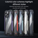 iPhone 15 Armor Case Transparent Metal Case - Mobile Gadget HQ