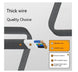 Four-in-one Fast Charge Data Cable For Samsung iPhone Google - Mobile Gadget HQ
