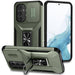 Sliding Camera Cover Shockproof Case with Ring Holder For Google Pixel - Mobile Gadget HQ