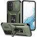 Sliding Camera Cover Shockproof Case with Ring Holder For Google Pixel - Mobile Gadget HQ