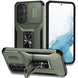 Sliding Camera Cover Shockproof Case with Ring Holder For Google Pixel - Mobile Gadget HQ
