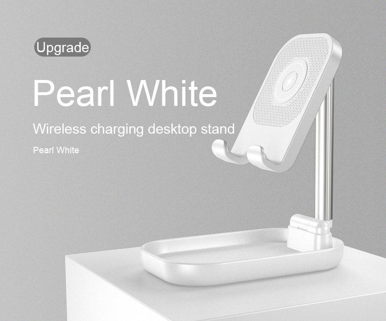 Wireless Charger Folding Portable Desktop Wireless Charging Stand - Mobile Gadget HQ