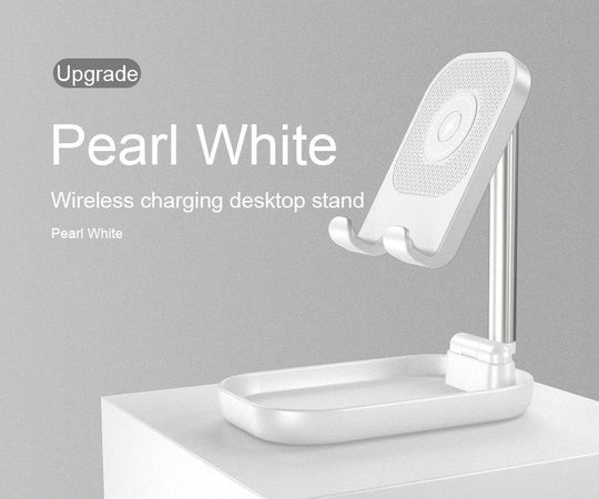 Wireless Charger Folding Portable Desktop Wireless Charging Stand - Mobile Gadget HQ