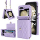 Crossbody Leather Case for Z Flip Phone Protective Case - Mobile Gadget HQ