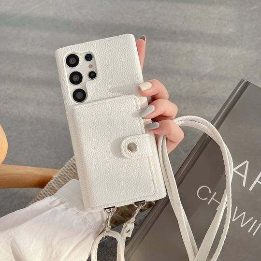Luxury Pattern Card Crossbody Phone Case for Samsung S22 - Mobile Gadget HQ