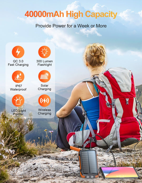 portable solar power bank