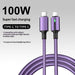 Dual USB-C fast charging cable for iPhone