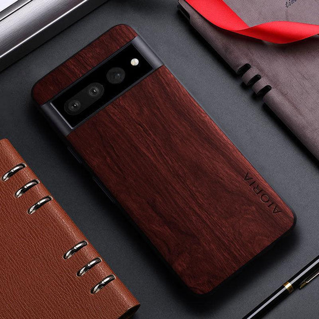 Wood Grain Mobile Phone Protective Case For Google Pixel Phone - Mobile Gadget HQ