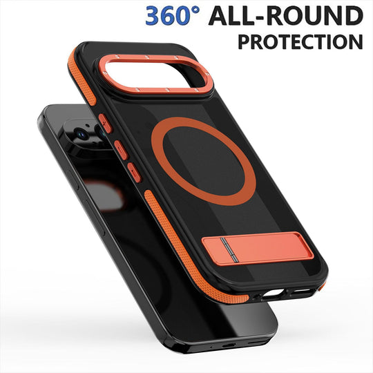 Phone Case Magnetic Bracket Protective Cover For Pixel 9 - Mobile Gadget HQ