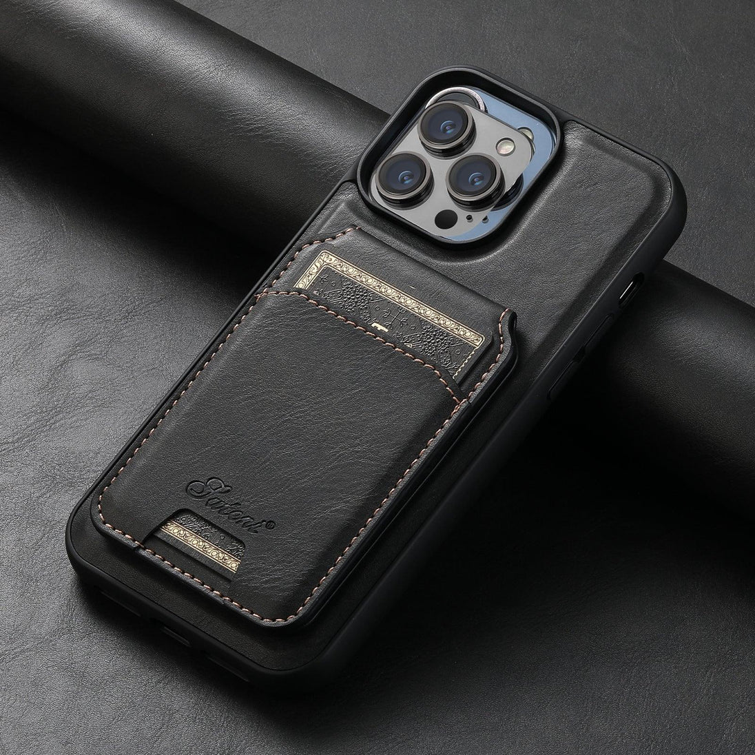 Magnetic Magsafe iPhone Case Wireless Chargering Case With Card Holder - Mobile Gadget HQ