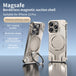 Magnetic iPhone 15 Case Metal Drop-resistant Protective Cover - Mobile Gadget HQ