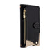 Black iPhone Card Holder Case With Lanyard