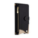 Black iPhone Card Holder Case With Lanyard