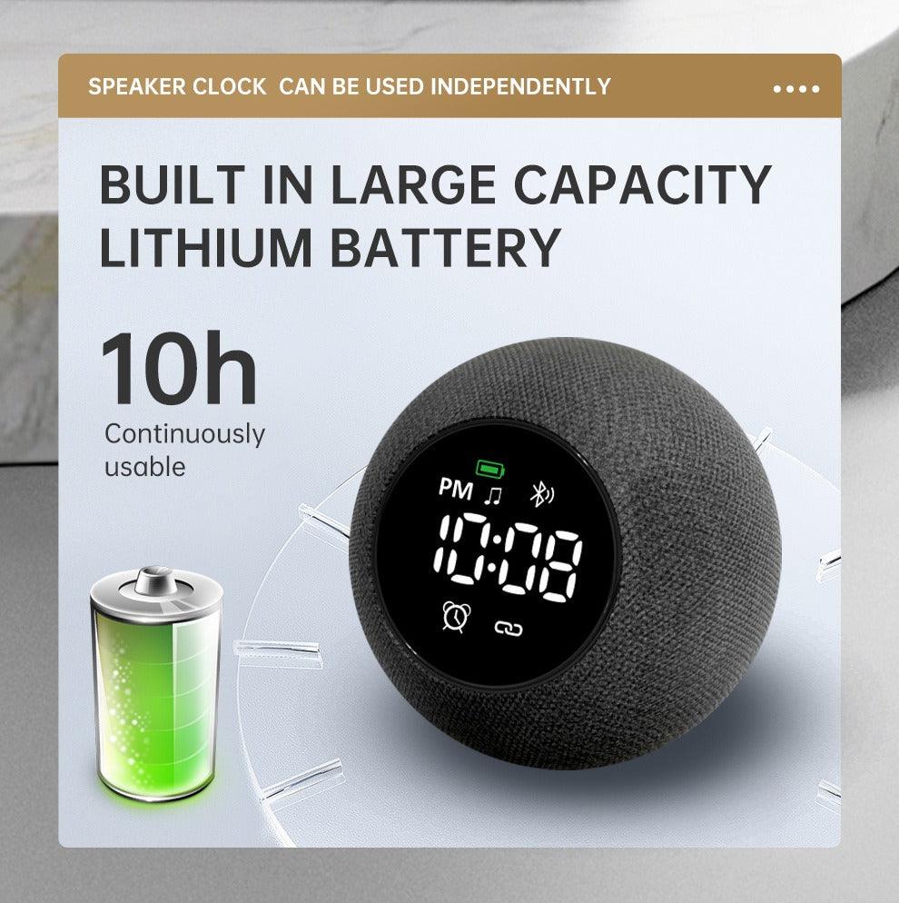 Wireless Charging Mobile Phone Charging Stand For Watch Headphones With Alarm Clock Bluetooth Speaker Night Light - Mobile Gadget HQ